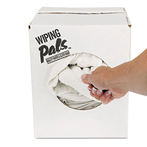 Counter Cloth/bar Mop, 15.5 X 17, White, Cotton, 60/carton - Image 2