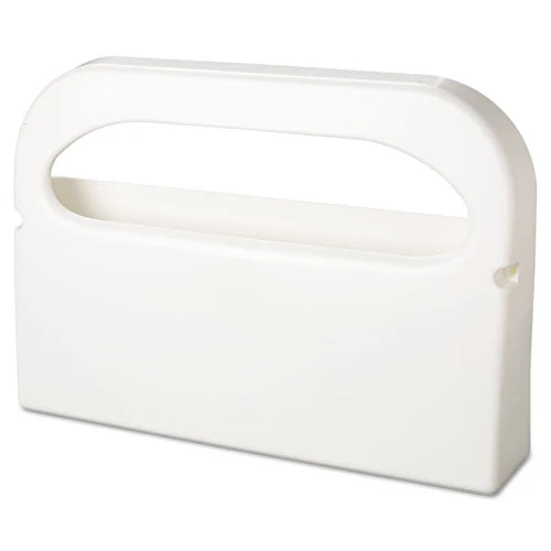 Health Gards Toilet Seat Cover Dispenser, Half-fold, 16 X 3.25 X 11.5, White, 2/box - Image 1