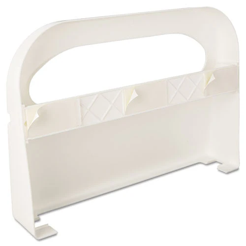 Health Gards Toilet Seat Cover Dispenser, Half-fold, 16 X 3.25 X 11.5, White, 2/box - Image 3