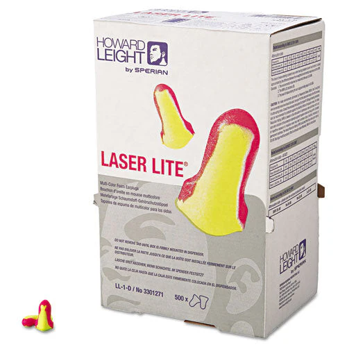 Ll-1 D Laser Lite Single-use Earplugs, Cordless, 32nrr, Ma/yw, Ls500, 500 Pairs - Image 3