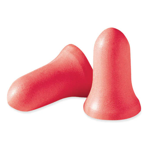 Maximum Single-use Earplugs, Leight Source 500 Refill, Cordless, 33nrr, Coral, 500 Pairs - Image 1