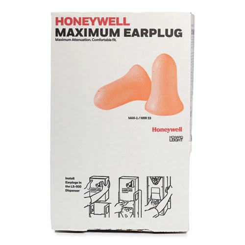 Maximum Single-use Earplugs, Cordless, 33nrr, Coral, 200 Pairs - Image 2