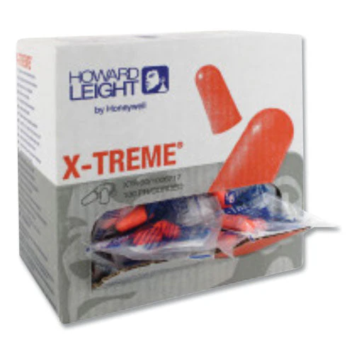 X-treme Corded Disposable Earplugs, Corded, One Size Fits Most, 32 Db, Orange, 1,000/carton - Image 1