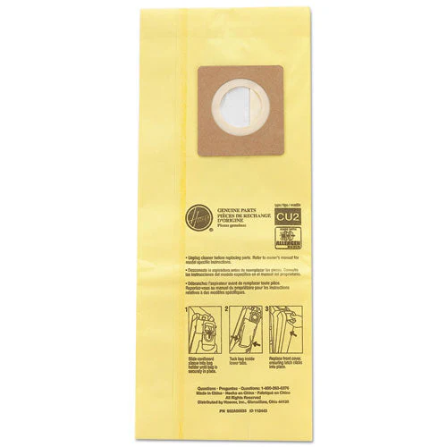 Hushtone Vacuum Bags, Yellow, 10/pack - Image 1
