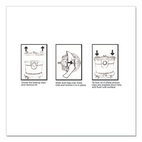 Disposable Vacuum Bags, Hepa Cc1, 10/pack - Image 3