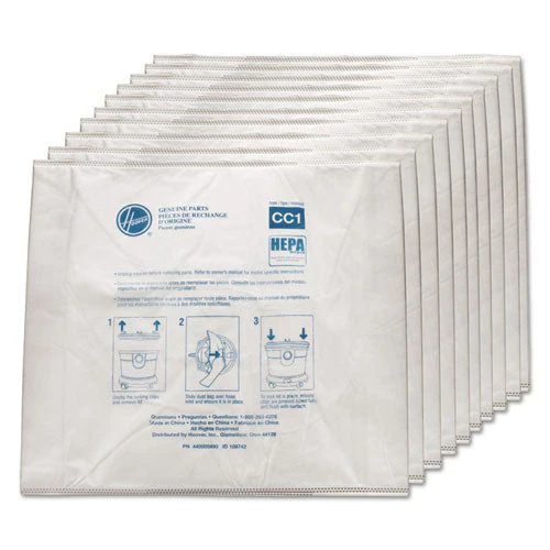 Disposable Vacuum Bags, Hepa Cc1, 10/pack - Image 2