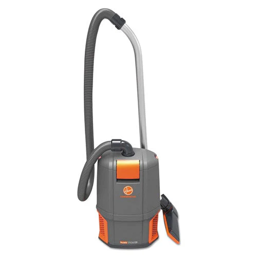 Hushtone Backpack Vacuum, 6 Qt Tank Capacity, Gray/orange - Image 1
