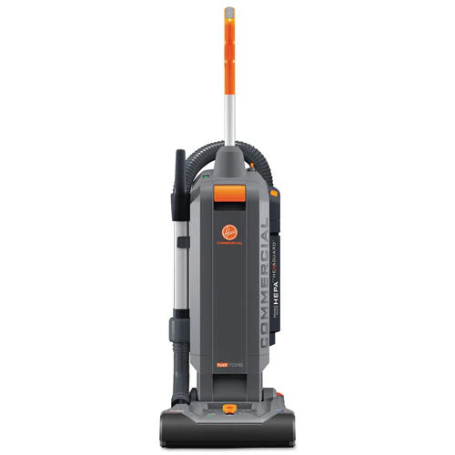 Hushtone Vacuum Cleaner With Intellibelt, 13" Cleaning Path, Gray/orange - Image 1