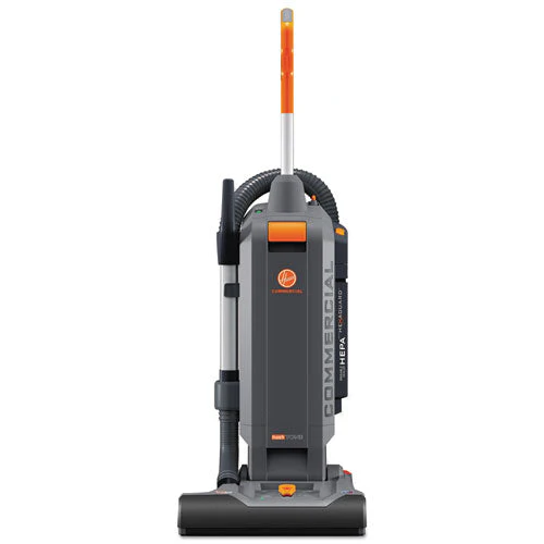 Hushtone Vacuum Cleaner With Intellibelt, 15" Cleaning Path, Gray/orange - Image 1