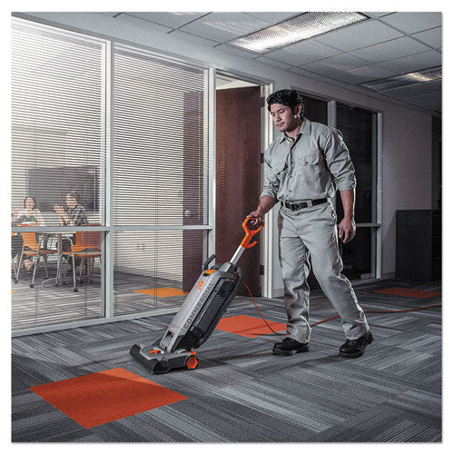 Hushtone Vacuum Cleaner With Intellibelt, 15" Cleaning Path, Gray/orange - Image 2