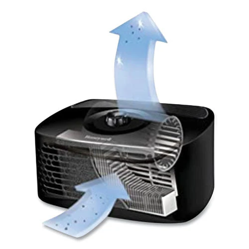 True Hepa Tabletop Air Purifier, 90 Sq Ft Room Capacity, Black - Image 2