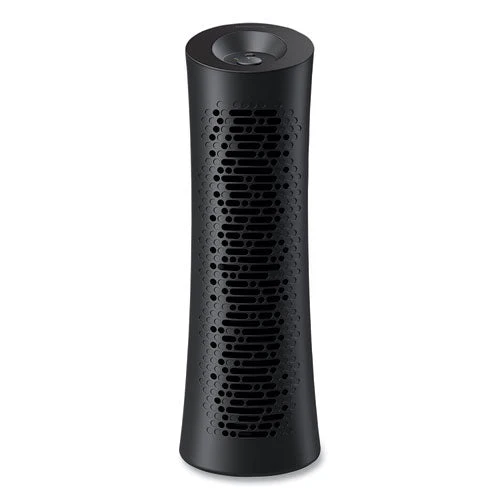 True Hepa Three Level Clean Air Filter Tower Allergen Remover, 170 Sq Ft Room Capacity, Black - Image 1