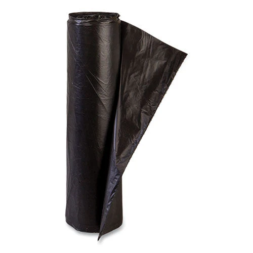 High-density Commercial Can Liners, 16 Gal, 6 Mic, 24" X 33", Black, 50 Bags/roll, 20 Perforated Rolls/carton - Image 3