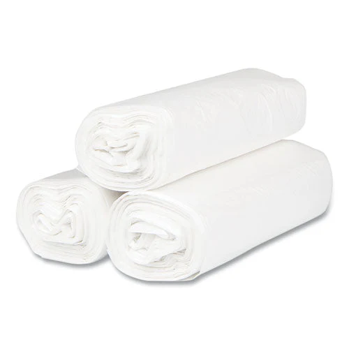 High-density Commercial Can Liners, 33 Gal, 13 Mic, 33" X 40", Clear, 25 Bags/roll, 20 Interleaved Rolls/carton - Image 3