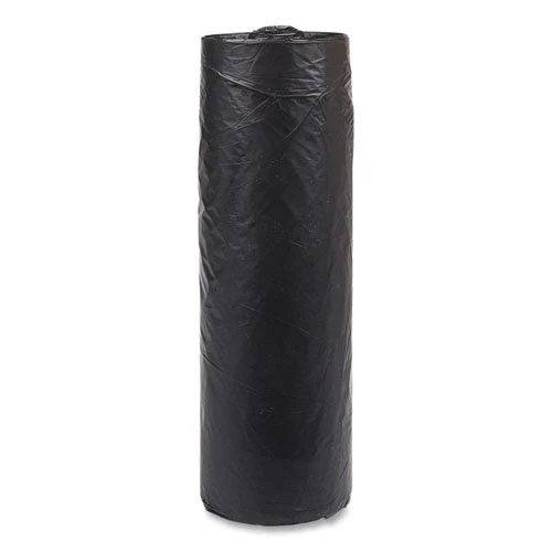 High-density Commercial Can Liners, 33 Gal, 16 Mic, 33" X 40", Black, 25 Bags/roll, 10 Interleaved Rolls/carton - Image 2