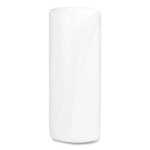 High-density Commercial Can Liners, 60 Gal, 17 Mic, 38" X 60", Clear, 25 Bags/roll, 8 Interleaved Rolls/carton - Image 3