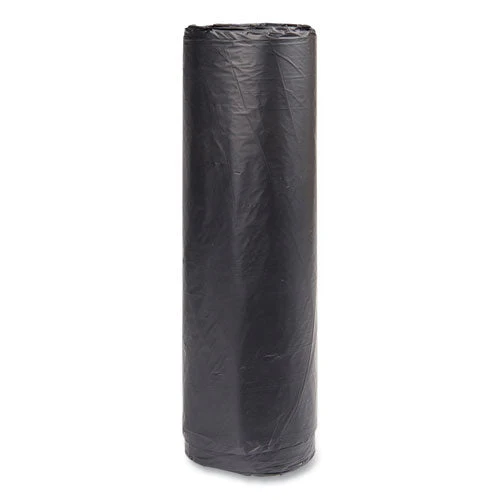 High-density Commercial Can Liners, 45 Gal, 16 Mic, 40" X 48", Black, 25 Bags/roll, 10 Interleaved Rolls/carton - Image 2