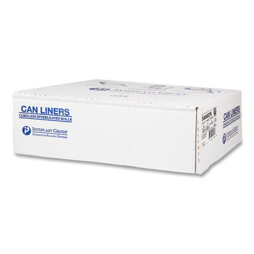 High-density Commercial Can Liners, 45 Gal, 22 Mic, 40" X 48", Black, 25 Bags/roll, 6 Interleaved Rolls/carton - Image 3