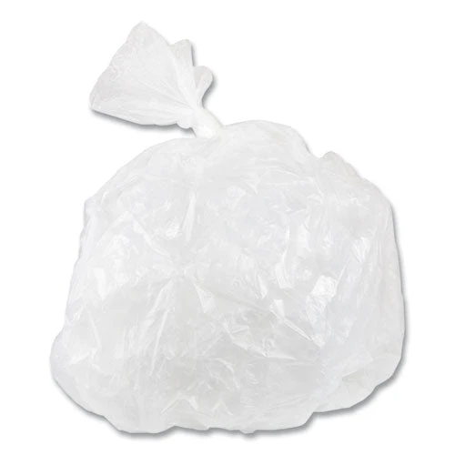 Low-density Commercial Can Liners, Coreless Perforated Roll, 16 Gal, 0.35mil, 24" X 33", Clear, 50 Bags/roll, 20 Rolls/carton - Image 2