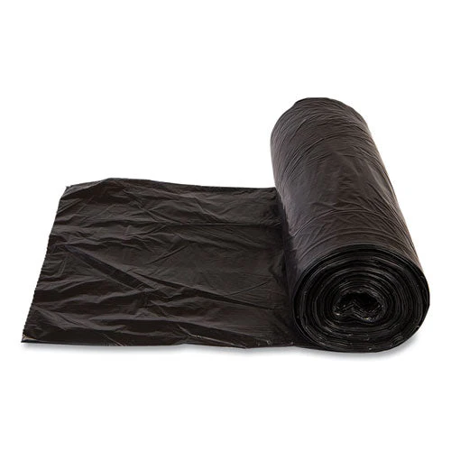 Institutional Low-density Can Liners, 30 Gal, 0.58 Mil, 30" X 36", Black, 25 Bags/roll, 10 Rolls/carton - Image 2