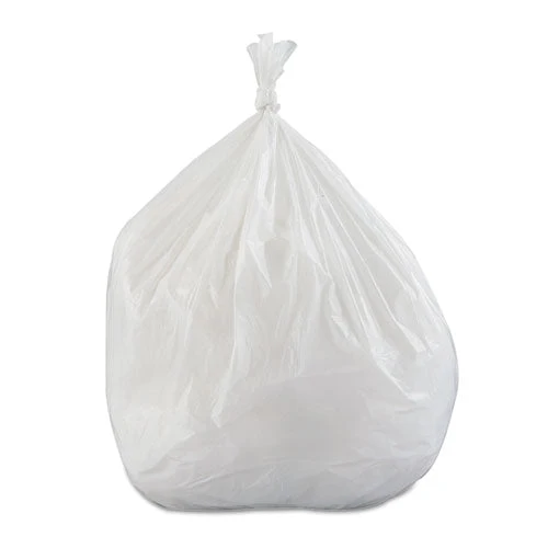 Low-density Commercial Can Liners, Coreless Interleaved Roll, 30 Gal, 0.7 Mil, 30" X 36", White, 25 Bags/roll, 8 Rolls/carton - Image 2
