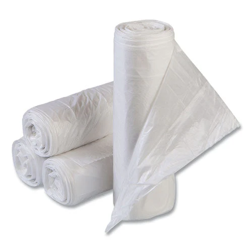 High-density Commercial Can Liners Value Pack, 16 Gal, 7 Mic, 24" X 31", Clear, 50 Bags/roll, 20 Interleaved Rolls/carton - Image 1