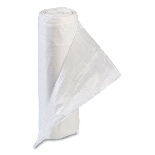 High-density Commercial Can Liners Value Pack, 16 Gal, 7 Mic, 24" X 31", Clear, 50 Bags/roll, 20 Interleaved Rolls/carton - Image 2