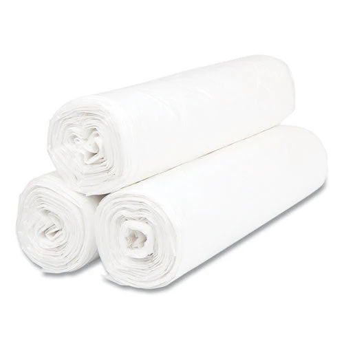 High-density Commercial Can Liners Value Pack, 30 Gal, 9 Mic, 30" X 36", Natural, 25 Bags/roll, 20 Interleaved Rolls/carton - Image 2