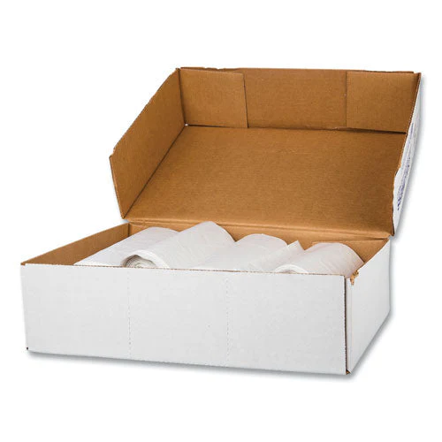High-density Commercial Can Liners Value Pack, 30 Gal, 9 Mic, 30" X 36", Natural, 25 Bags/roll, 20 Interleaved Rolls/carton - Image 3