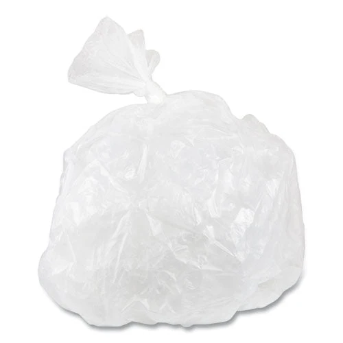 High-density Commercial Can Liners Value Pack, 55 Gal, 11 Mic, 36" X 58", Clear, 25 Bags/roll, 8 Interleaved Rolls/carton - Image 3