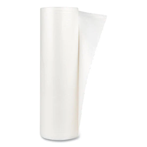 High-density Commercial Can Liners Value Pack, 45 Gal, 11 Mic, 40" X 46", Clear, 25 Bags/roll, 10 Interleaved Rolls/carton - Image 1