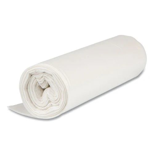 High-density Commercial Can Liners Value Pack, 45 Gal, 11 Mic, 40" X 46", Clear, 25 Bags/roll, 10 Interleaved Rolls/carton - Image 3