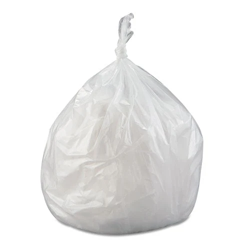 High-density Commercial Can Liners Value Pack, 45 Gal, 12 Mic, 40" X 46", Clear, 25 Bags/roll, 10 Interleaved Rolls/carton - Image 3