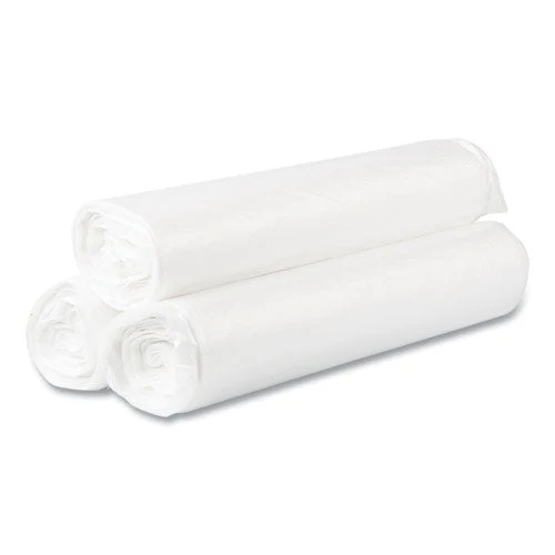 High-density Commercial Can Liners Value Pack, 45 Gal, 14 Mic, 40" X 46", Natural, 25 Bags/roll, 10 Interleaved Rolls/carton - Image 3