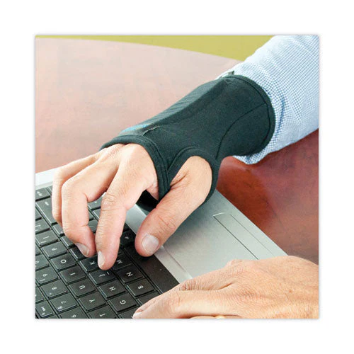 Smartglove Wrist Wrap, Large, Fits Hands Up To 4.25" Wide, Black - Image 2