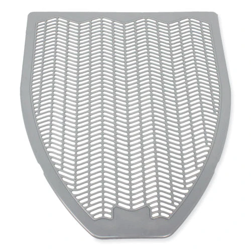 Disposable Urinal Floor Mat, Nonslip, Orchard Zing Scent, 17.5 X 20.38, Gray, 6/carton - Image 1