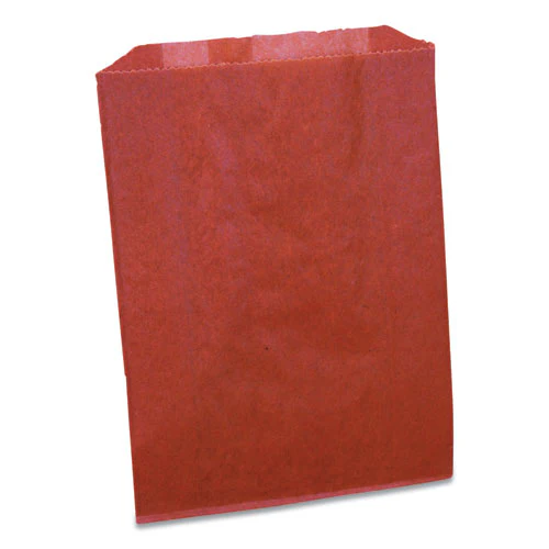 Waxed Sanitary Napkin Disposal Liners, 7.5 X 0.3 X 10.3, Brown, 500/carton - Image 1