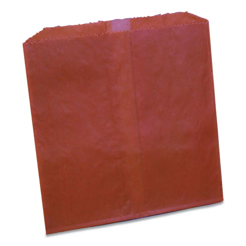 Waxed Sanitary Napkin Disposal Liners, 8.1 X 06. X 9.05, Brown, 500/carton - Image 1