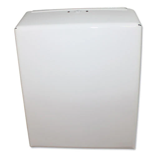 Metal Combo Towel Dispenser, 11 X 4.5 X 15.75, Off White - Image 1