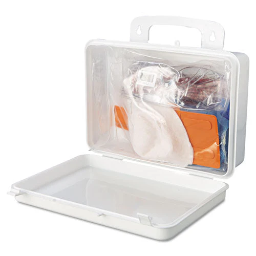 Bloodborne Pathogen Cleanup Kit, 10 X 7 X 2.5, Osha Compliant, Plastic Case - Image 2