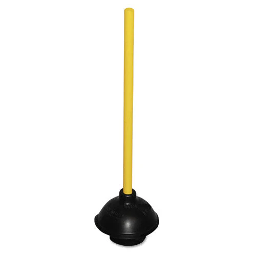 Plunger, 20" Wood Handle, 6" Dia - Image 1
