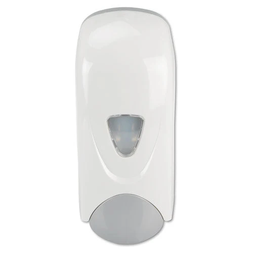 Foam-eeze Bulk Foam Soap Dispenser With Refillable Bottle, 1,000 Ml, 4.88 X 4.75 X 11, White/gray - Image 2