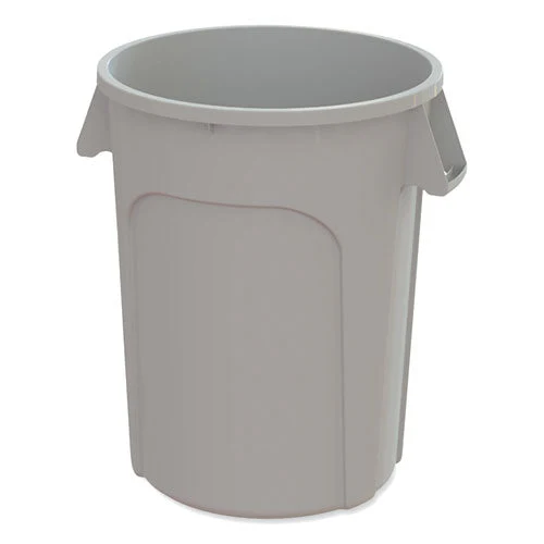 Value-plus Containers, 20 Gal, Low-density Polyethylene, Gray - Image 1