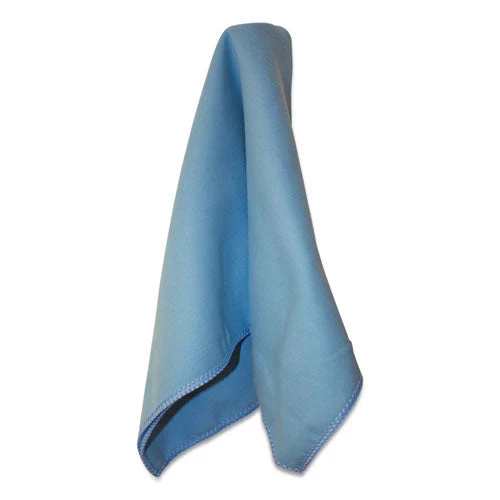 Lightweight Microfiber Cloths, 16 X 16, Blue, 12/pack, 18 Packs/carton - Image 1