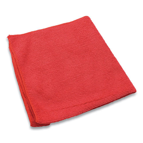 Lightweight Microfiber Cloths, 16 X 16, Red, 240/carton - Image 1