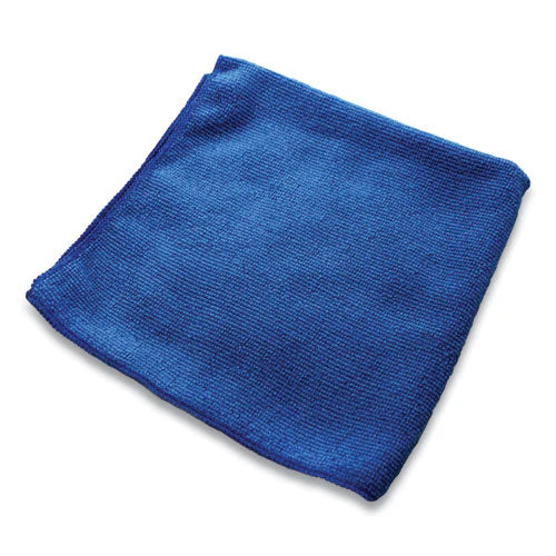 Lightweight Microfiber Cloths, 16 X 16, Blue, 240/carton - Image 1