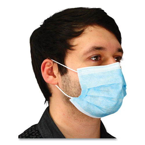 Malt By Impact Three-ply Face Mask With Ear Loops, 50 Box, 40 Boxes/carton - Image 3
