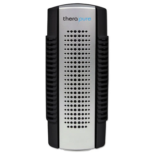 Mini Plug-in Collection Blade Air Purifier, One Speed, Black/silver - Image 1