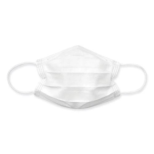 Earloop Disposable Face Mask, 3-ply Non-woven, Large, 7/pack - Image 2