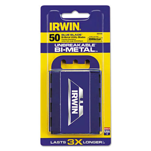 Utility Knife Bi-metal Traditional Replacement Blades, 50/pack - Image 1